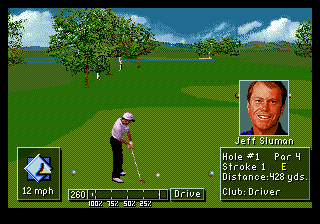 Скриншот игры PGA Tour Golf III